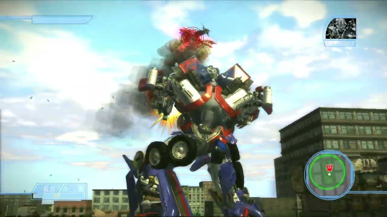 Transformers The Game Optimus Prime vs Megatron