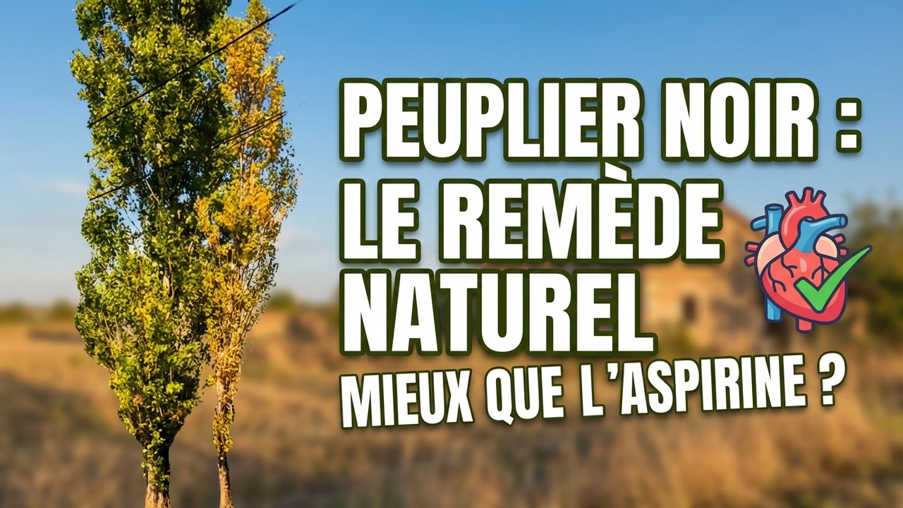 Le Bourgeon De Peuplier Fait Ce Que Les M&eacute;dicaments Ne Font Pas !