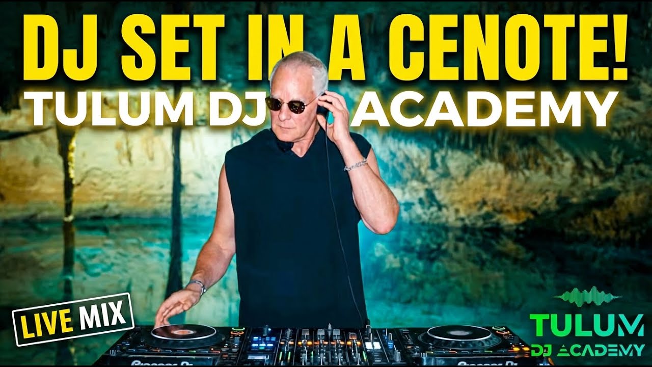 House DJ Set By __ALAN__ | Tulum Mexico At Taak Bi Ha | Tulum DJ Academy
