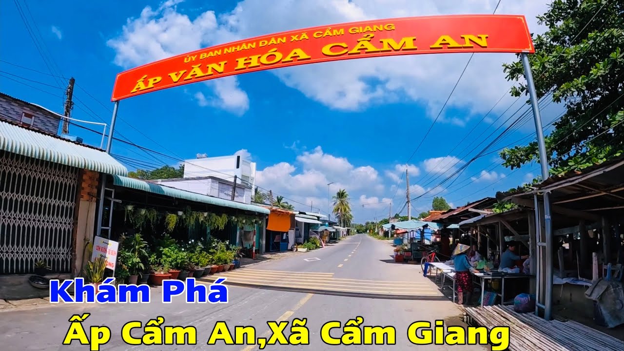 Khám Phá Vùng Quê Ấp Văn Hóa Cẩm An,Xã Cảm Giang Huyện Gò Dầu Tỉnh Tây Ninh
