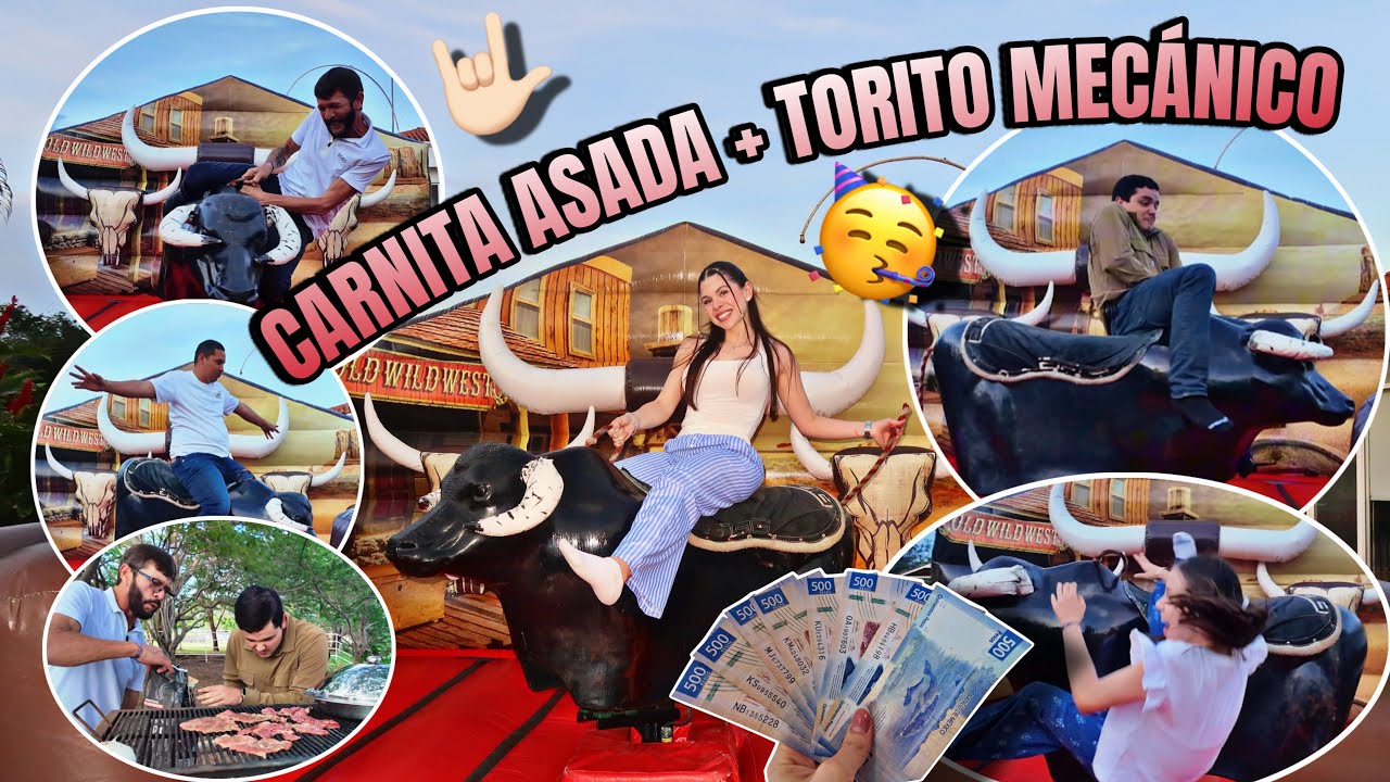 CONVIVENCIA DE CARNITA + ¿QUIÉN DURA MÁS EN EL TORITO? | VLOG 