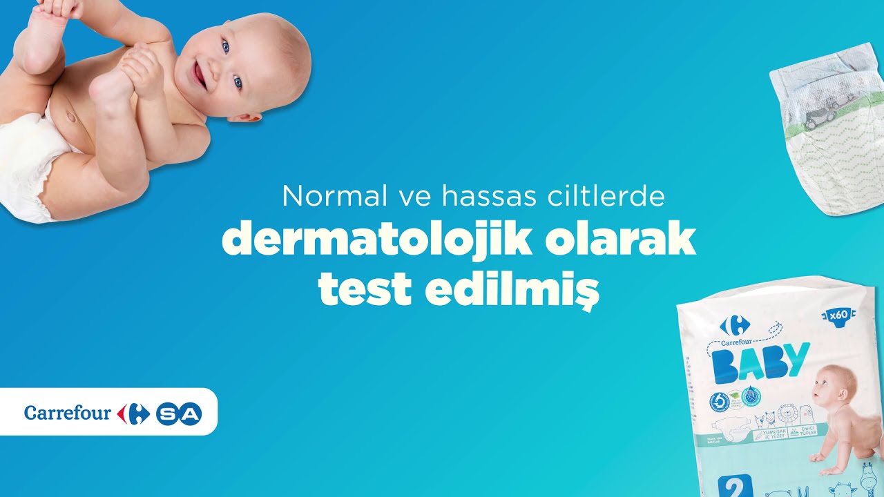 Carrefour Markalı Bebek Bezi, Doğru Kalite Doğru Fiyata CarrefourSA’larda!