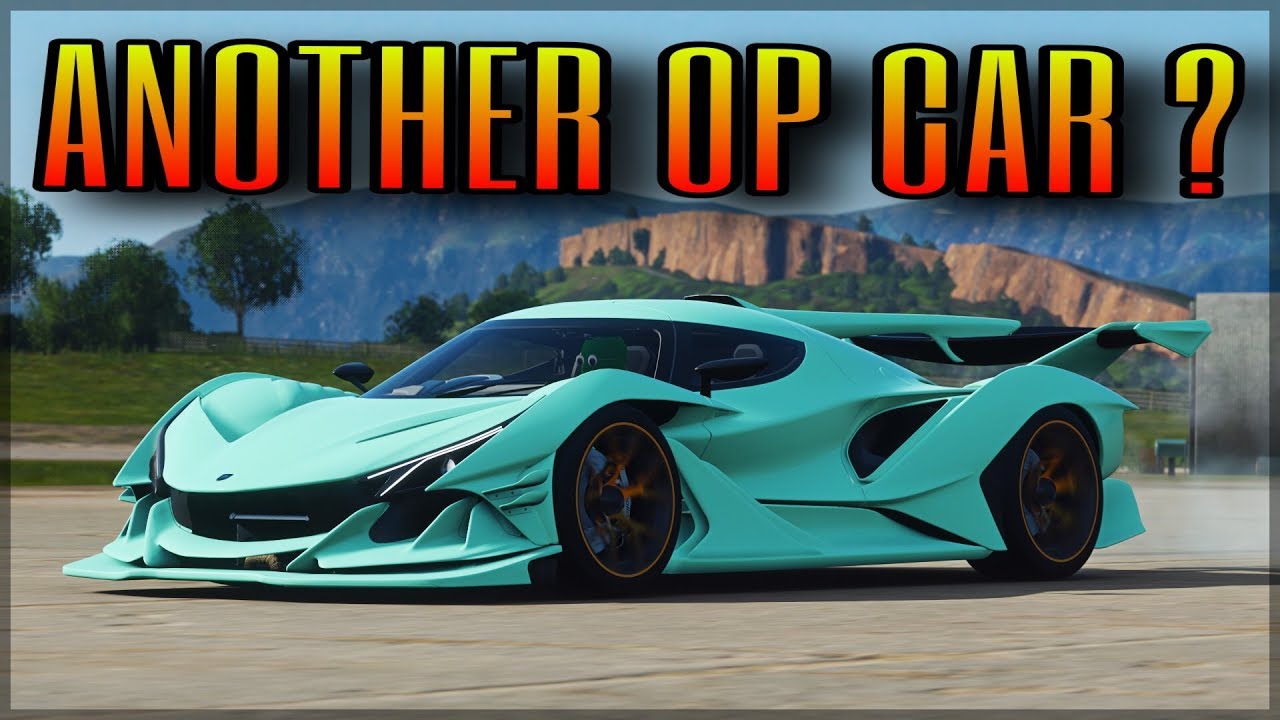 The NEW Apollo IE is finally here! | Forza Horizon 4 | Customization, silly tests & sound comparison