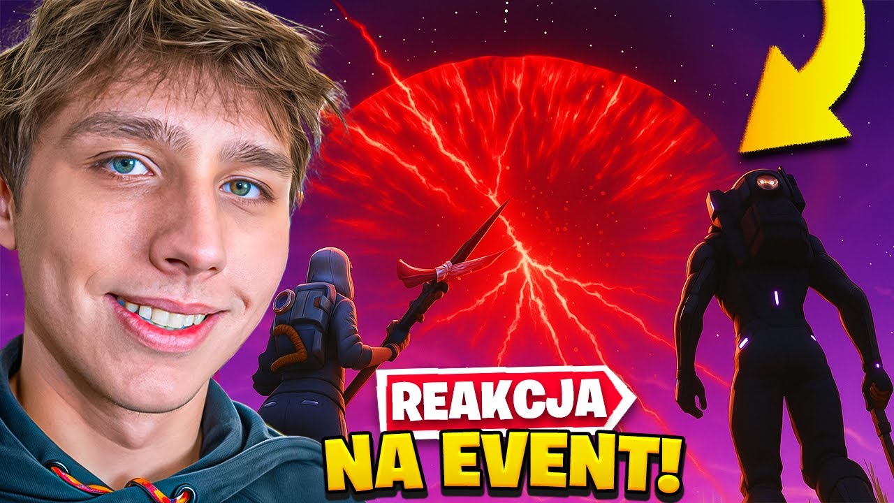 REAKCJA MIIGAO NA WIELKI EVENT RAKIETY w OG FORTNITE!