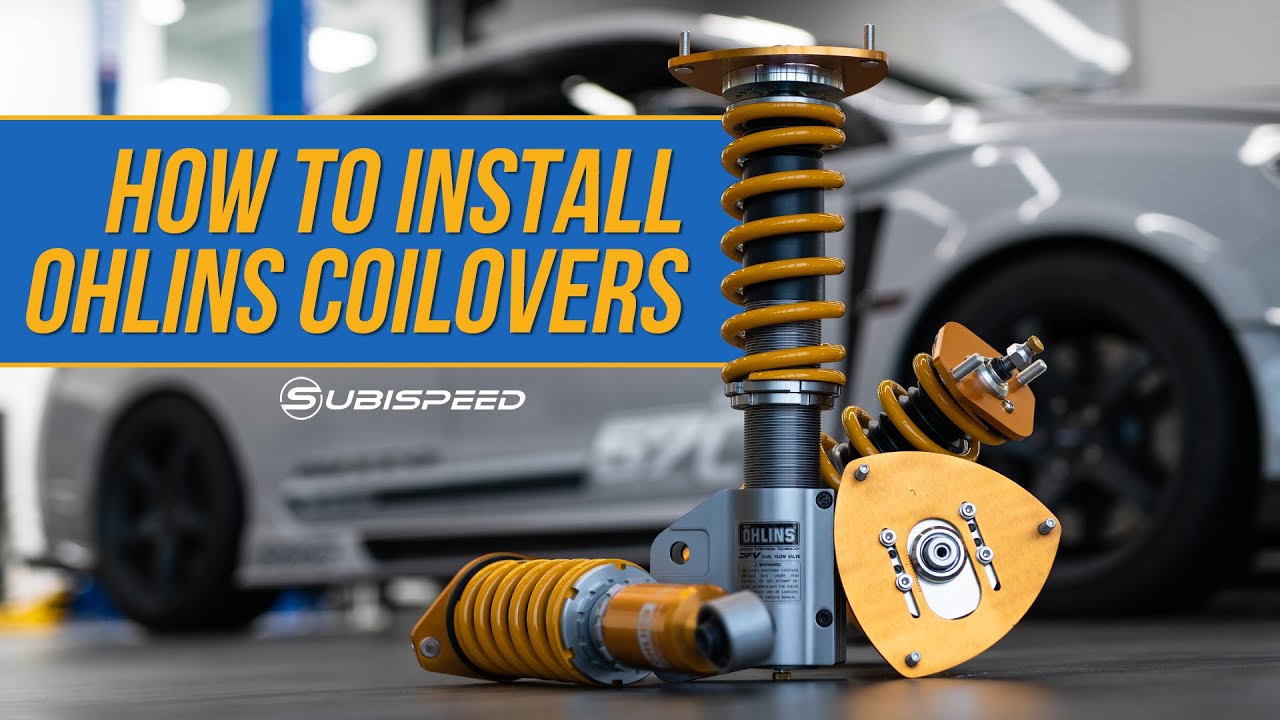 Установка регулируемых амортизаторов Ohlins Road & Track | Subaru WRX и STI 2015 года выпуска и с...