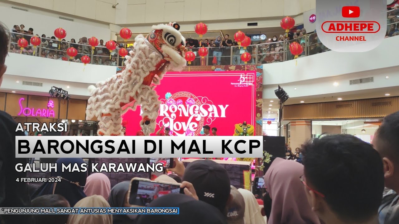 ATRAKSI BARONGSAI DI MALL KCP - GALUH MAS KARAWANG 2024