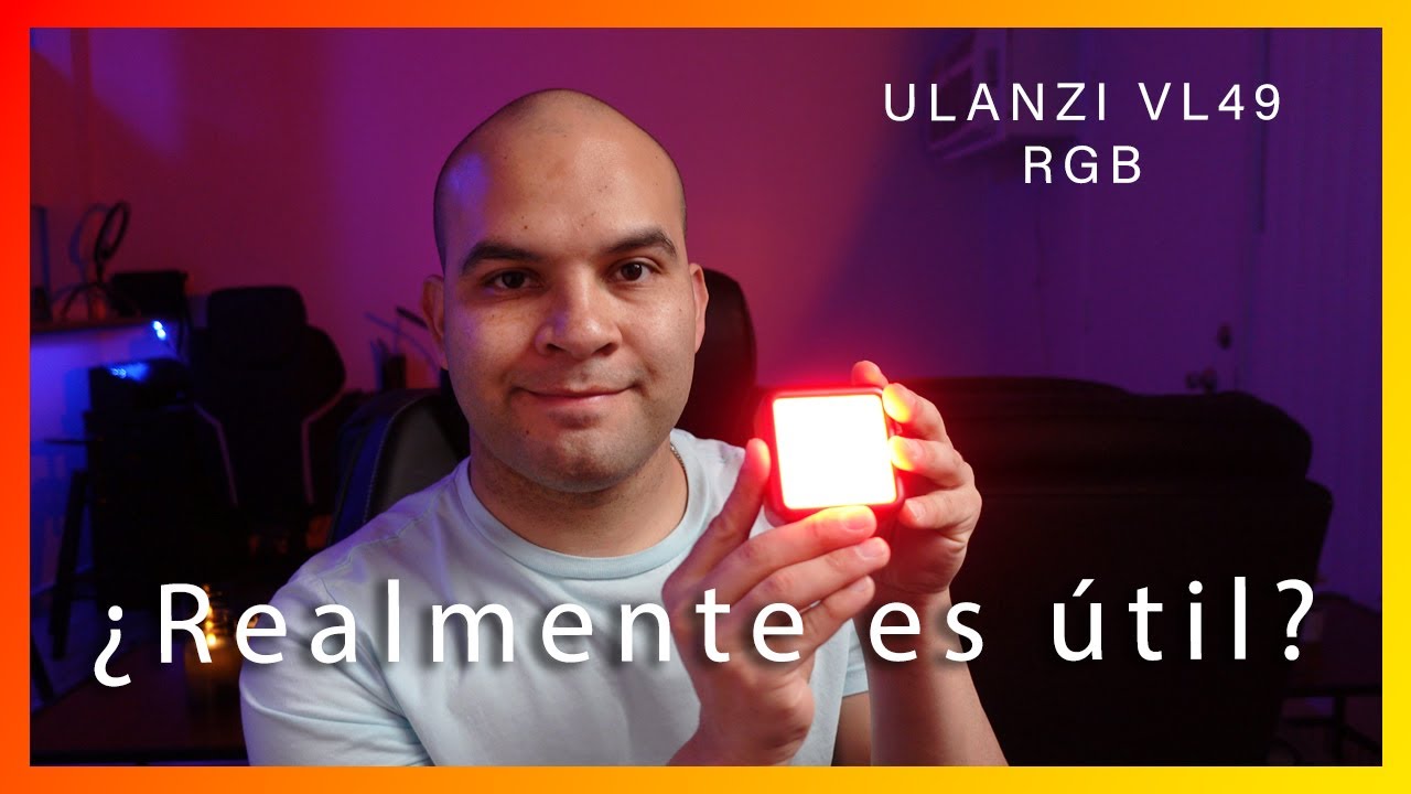 Te cuento ABSOLUTAMENTE TODO sobre la  ULANZI VL49 RGB (Con ejemplos de cómo usarla) 🔦