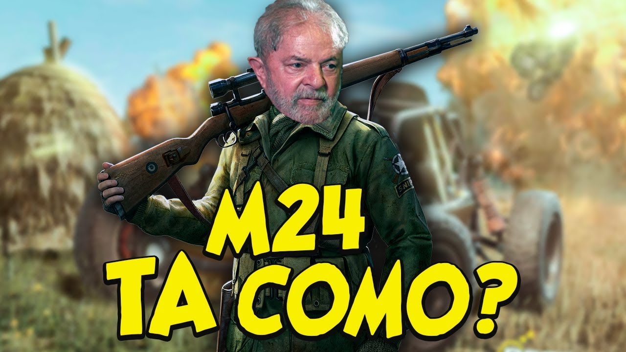 DA A M24 NA MAO DO VEIO - Playerunknowns Battlegrounds