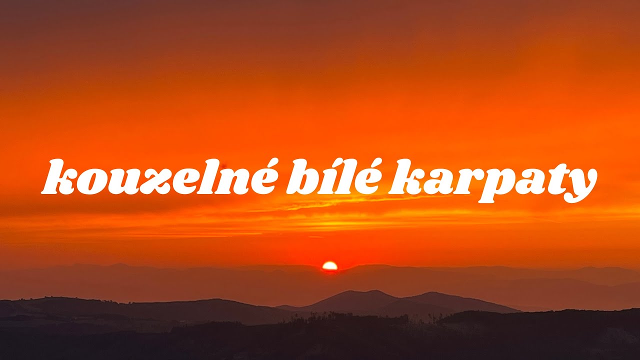 Jak jsme došly do podzimu aneb magické Bílé Karpaty | Ultralight backpacking