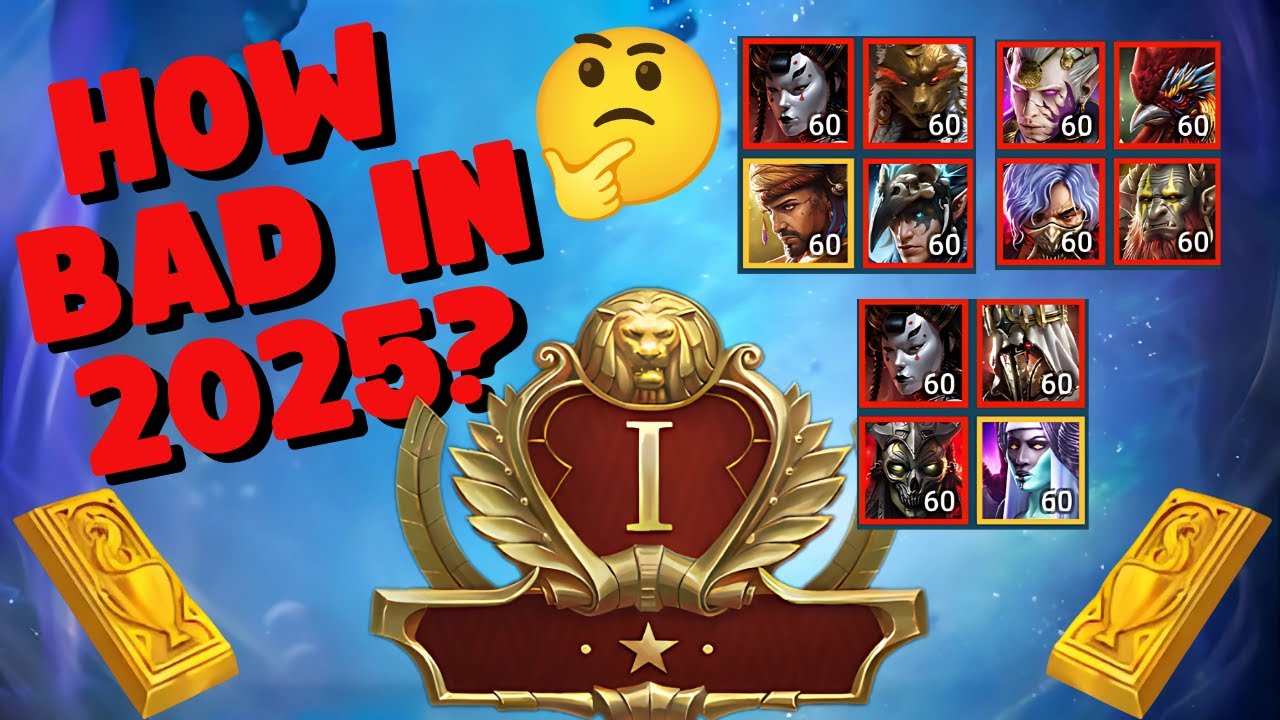 Насколько сложно достичь золотого ранга в командной арене Raid: Shadow Legends в 2025 году? (Мисс...