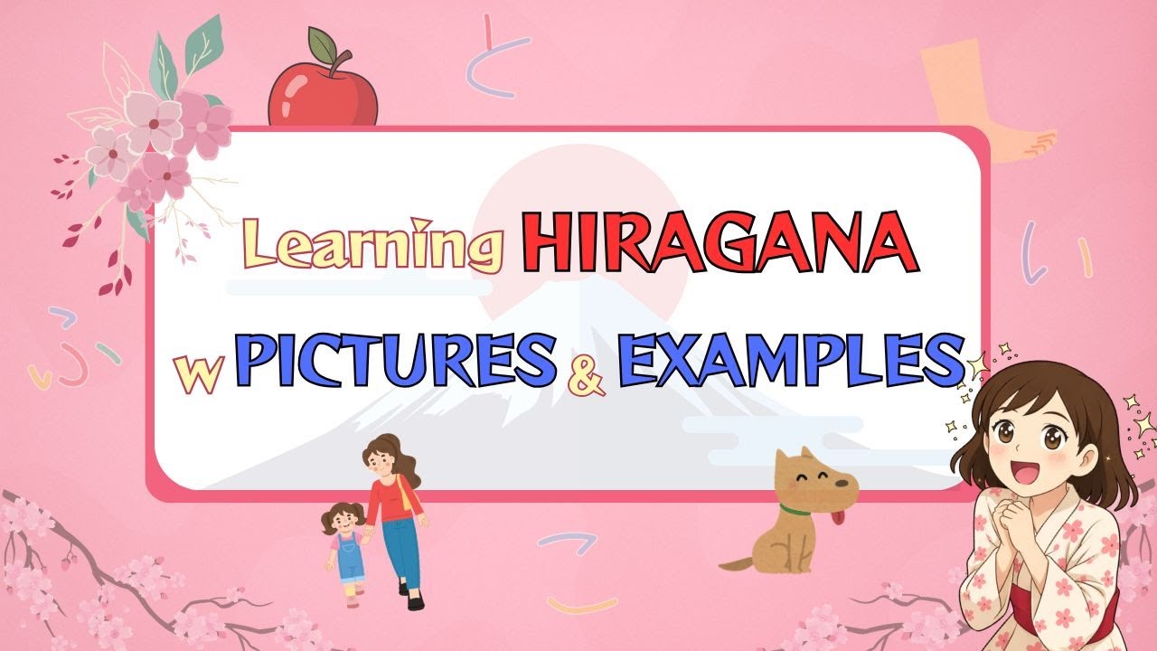 Learn Japanese Hiragana from Scratch  Easy & Clear Lesson for Beginners #hiragana #japanese #japan