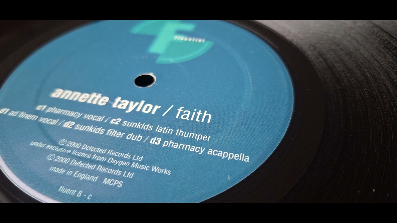 Annette Taylor - Faith (Pharmacy Vocal Mix) [House 2000]