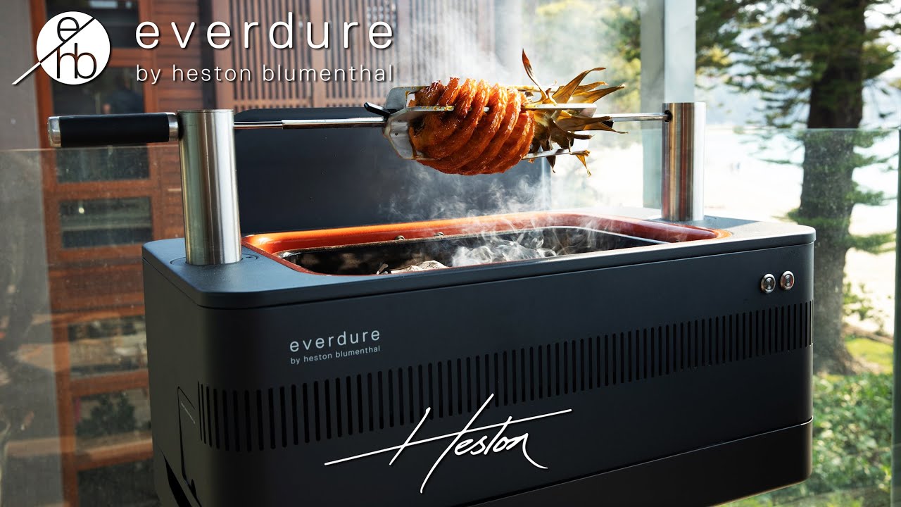 Designergrill FUSION. Everdure by heston blumenthal. Einzigartiger Kohlegrill - Götz GmbH Germering