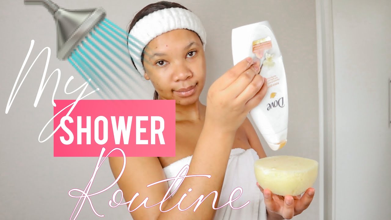MY SHOWER ROUTINE |SOUTH AFRICAN YOUTUBER