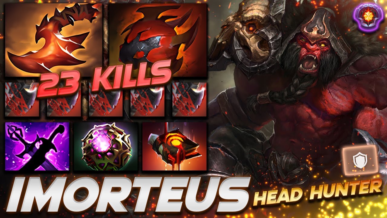 Imorteus Axe Head Hunter - Dota 2 Pro Gameplay [Watch & Learn]