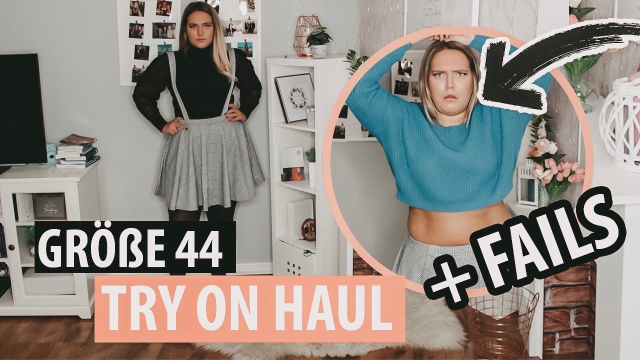 Plussize HERBST TRY ON HAUL in Größe 44 | Annaxo