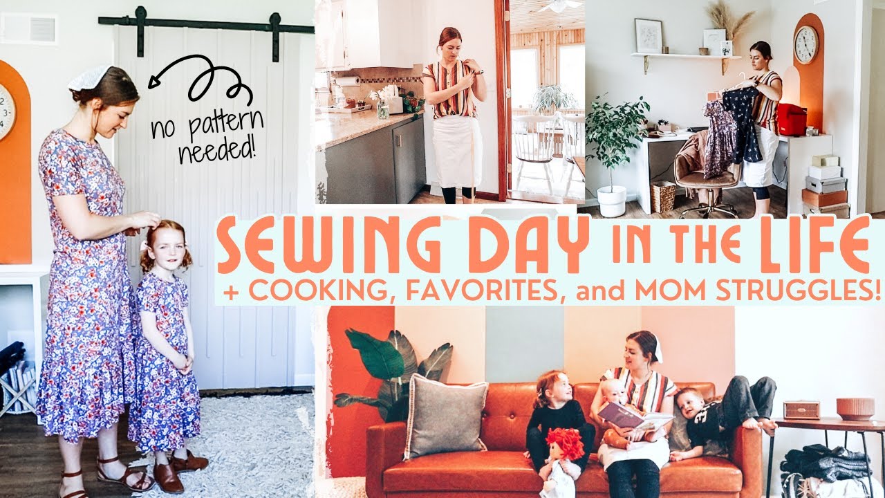 A Sewing Day in My Life: getting it all done with 3 littles (or maybe not) | Mennonite Mom Life