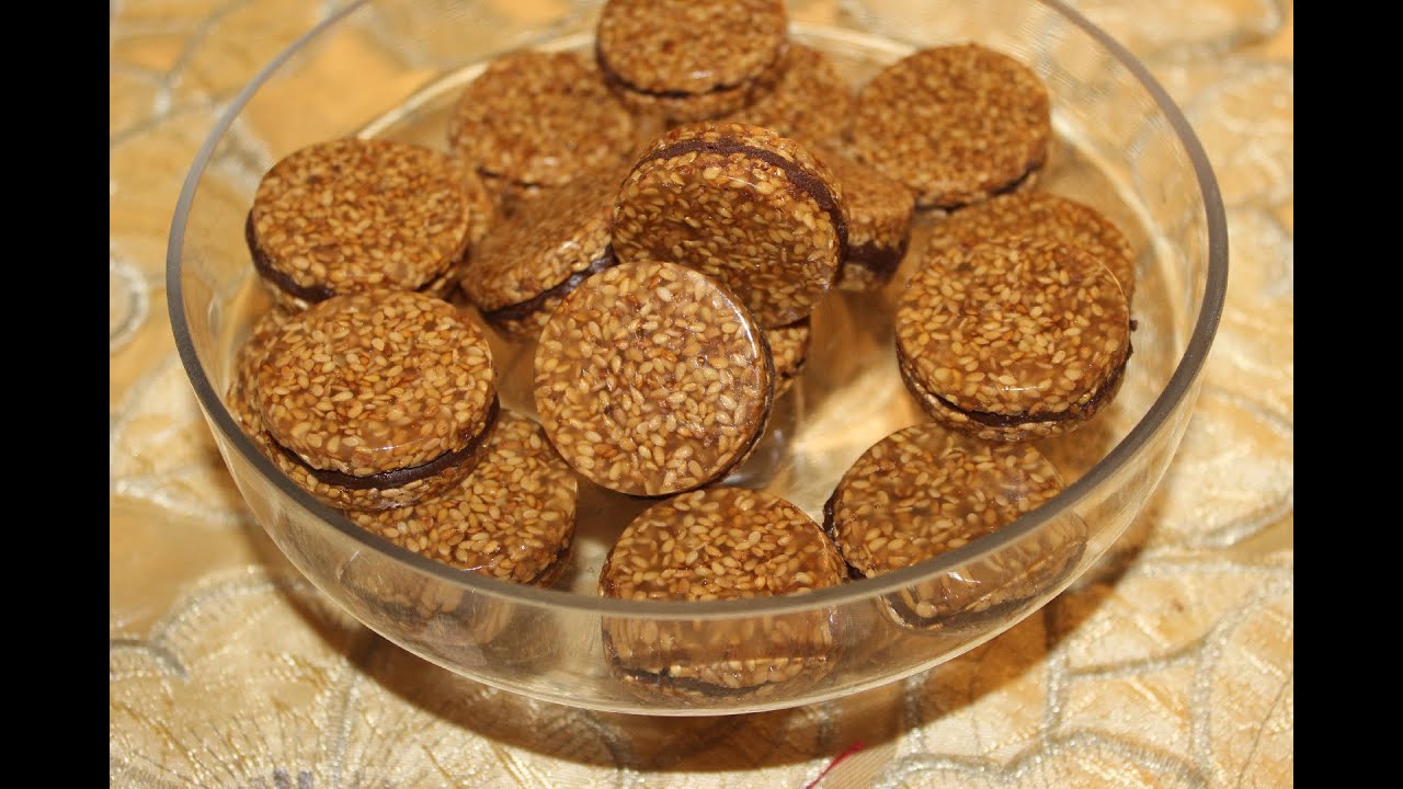 Nougatine au Sésame --- (نوكاتين بالزنجلان (السمسم
