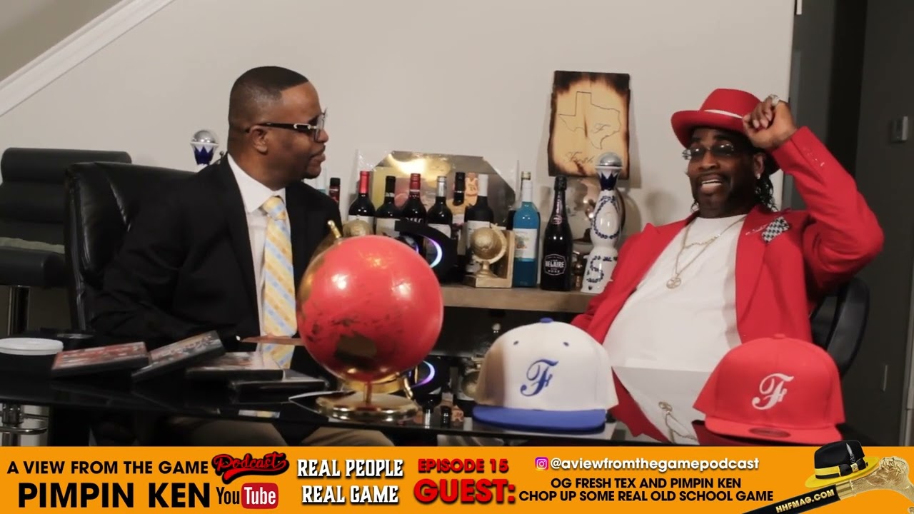 OG FRESH AND PIMPIN KEN KICK SOME REAL GAME ABOUT THE PIMP LIFE . NORTHWEST TEXAS FINEST .