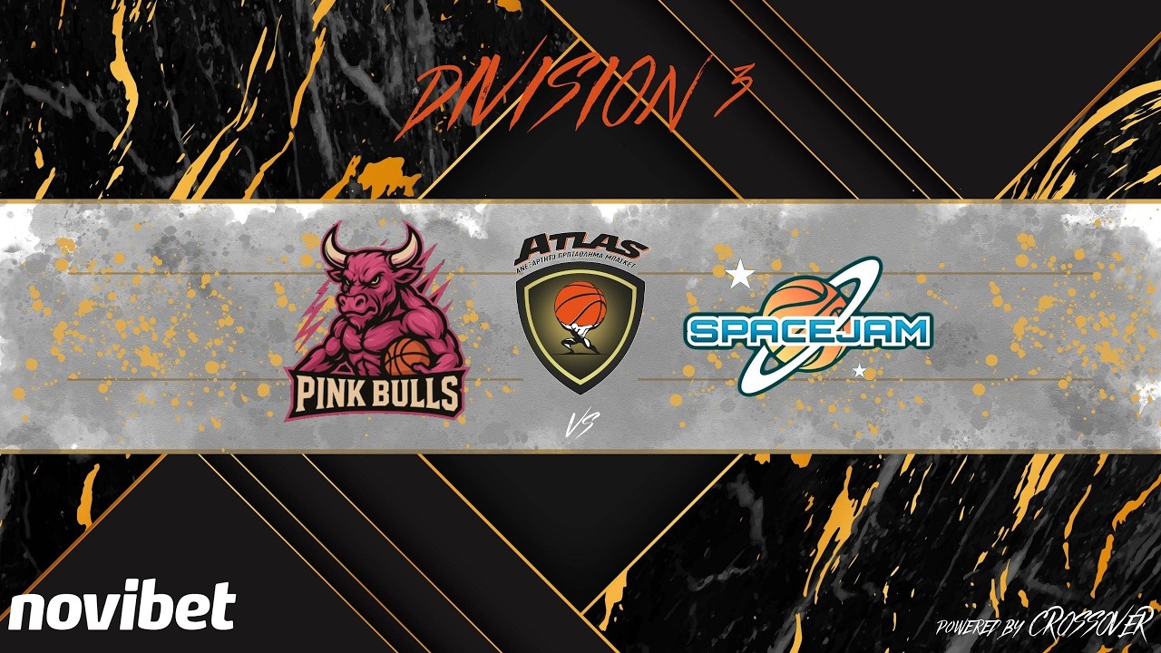 Atlasbasket - Division 3 - 18th Round - PINK BULLS vs SPACE JAM