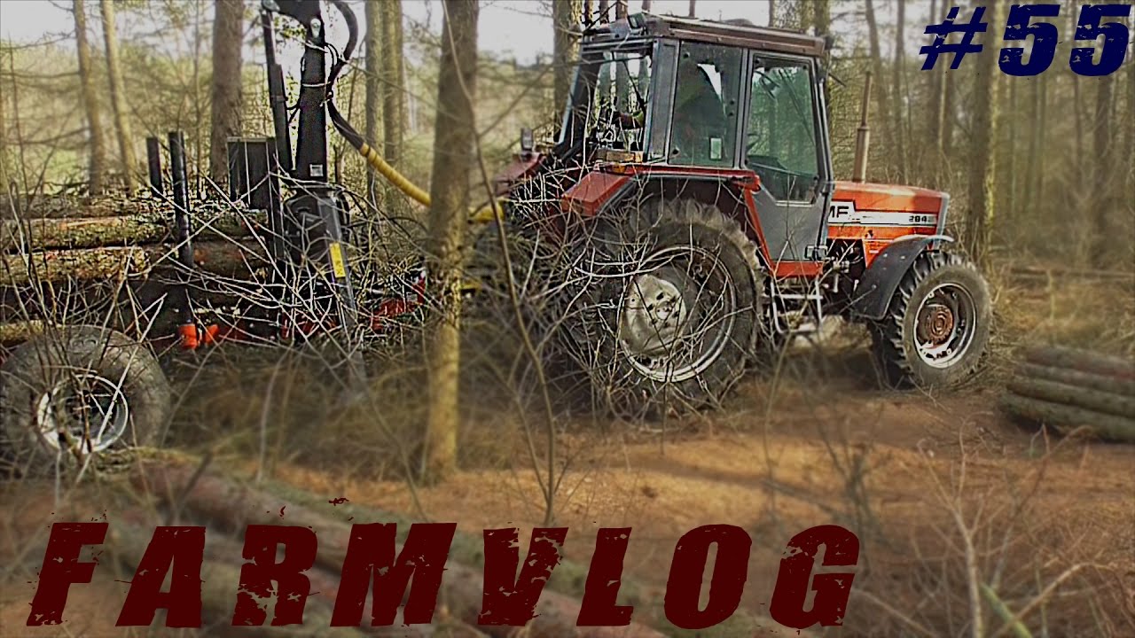 FarmVlog #56 - Praca  w Lesie z Masseyem