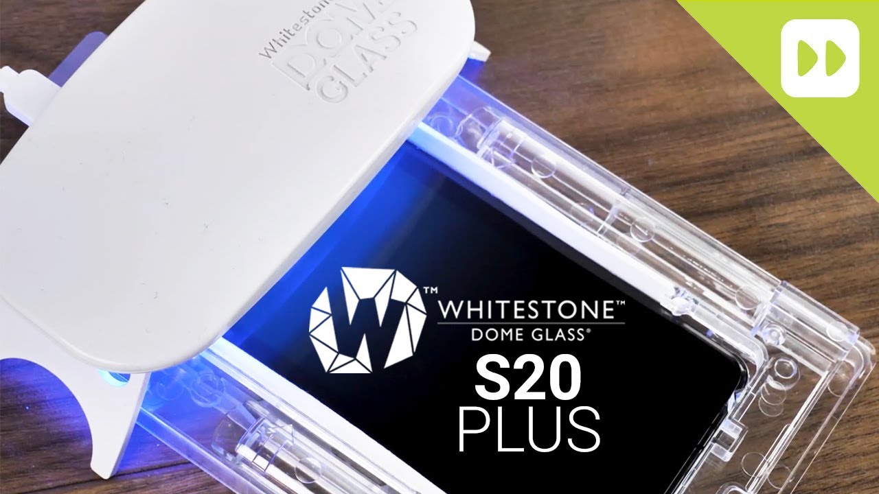 Whitestone Dome Glass Samsung Galaxy S20 Plus Screen Protector Installation Guide & Review