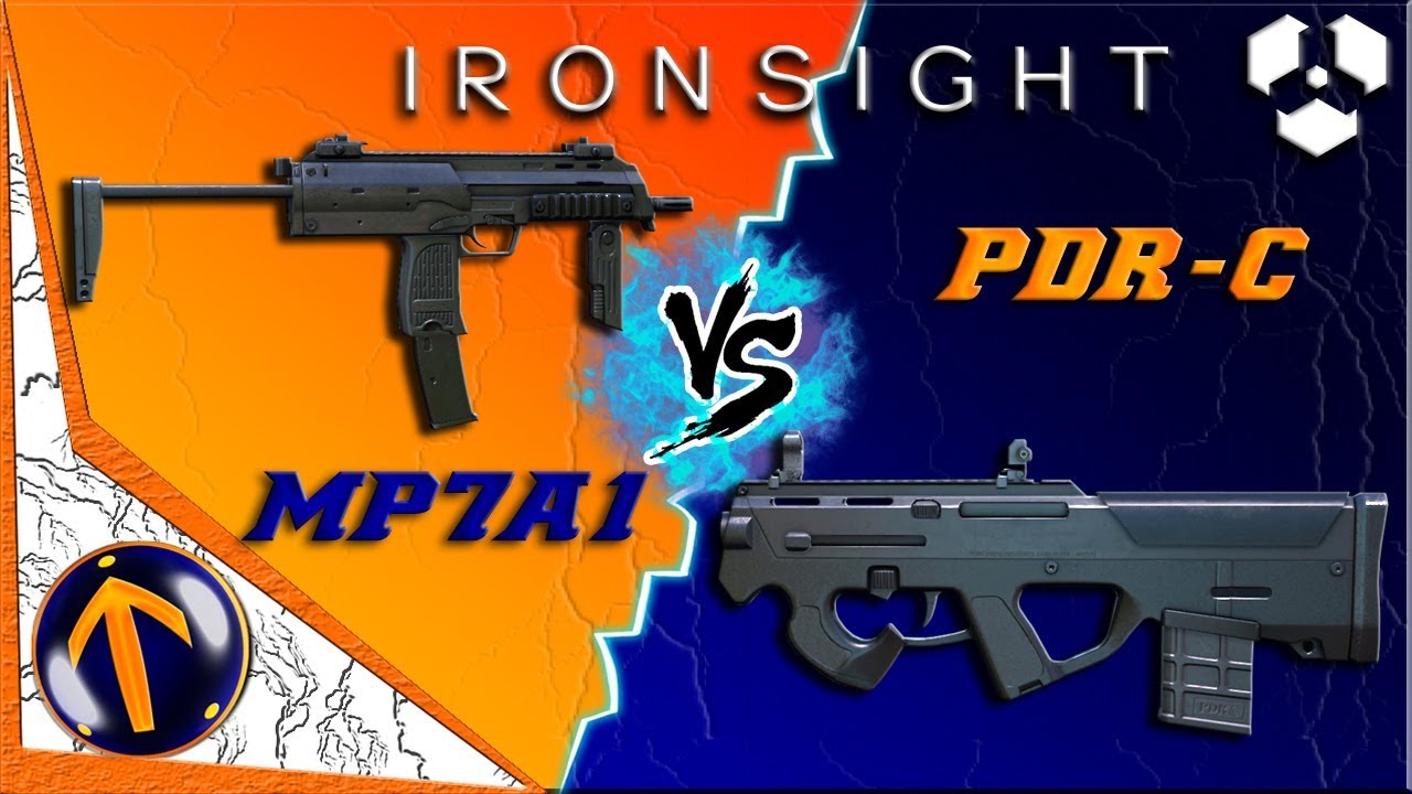 Ironsight - MP7A1 VS PDR-C - Honest Gun Review