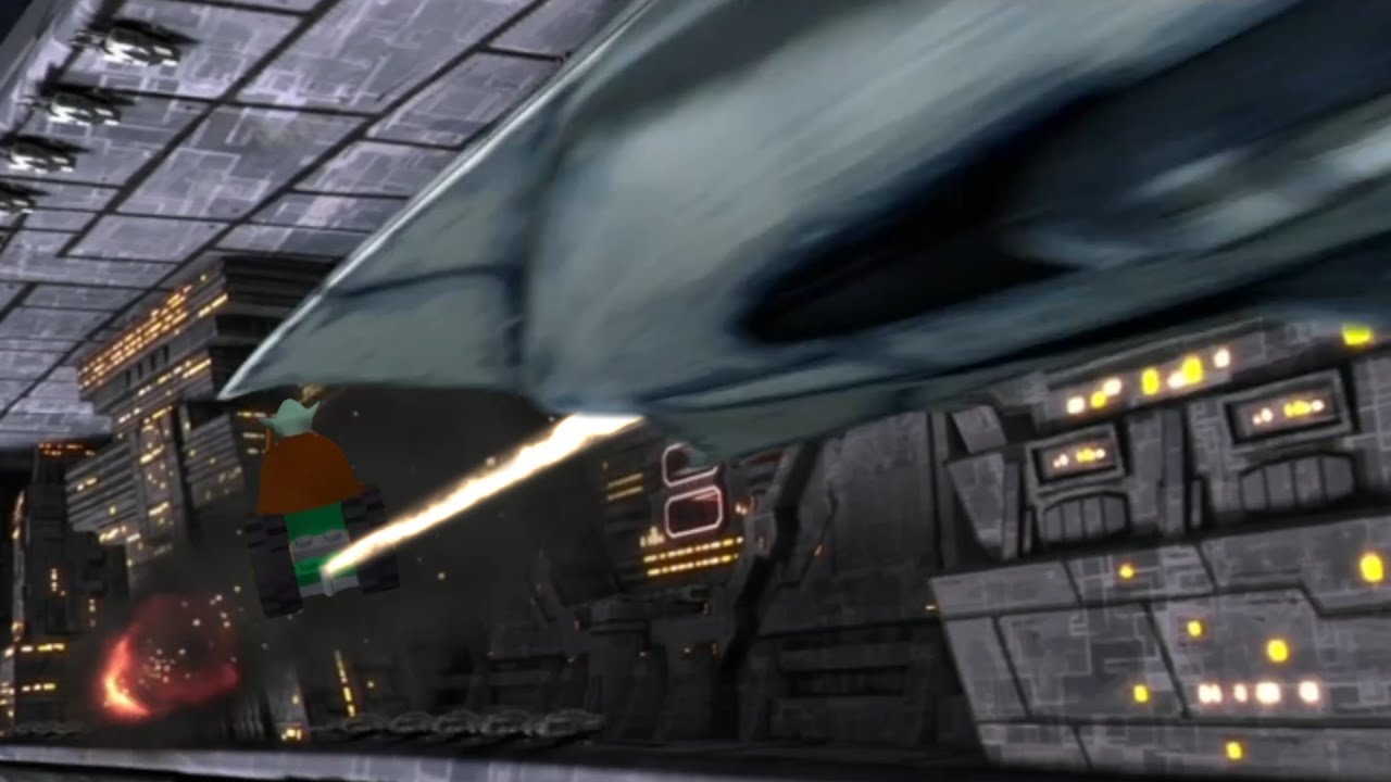 Senator Amidala gets captured by Yoda's Lego Tractor[YTP]