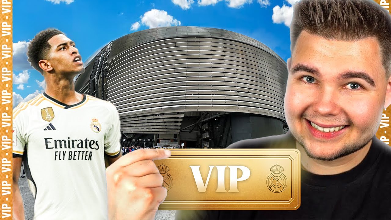 Dostałem BILET VIP na MECZ REALU MADRYT!
