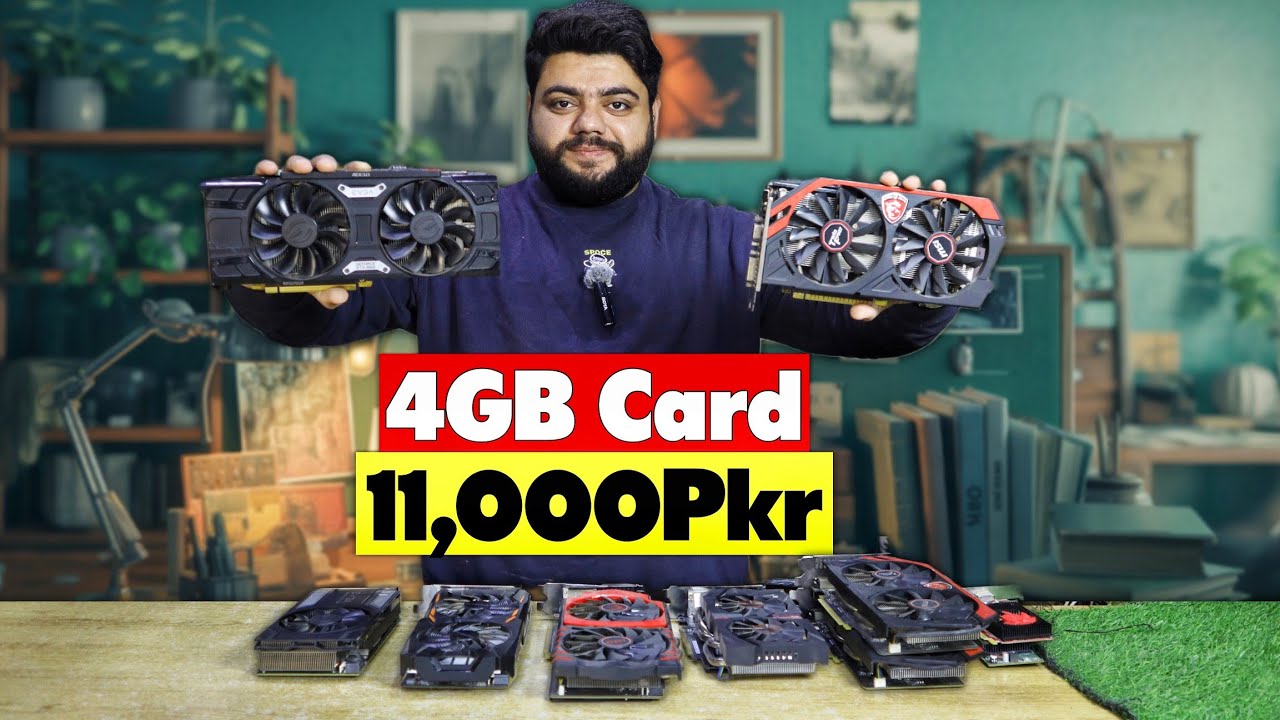 4GB Graphic Card Only 11,000 PKR! 😱 | High-Profile GPU Prices Updated