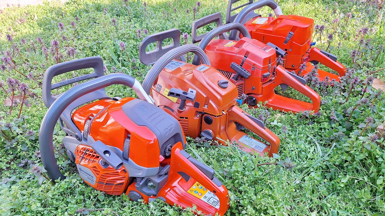 Husqvarna 564xp vs. 262xp vs. 372xt vs. JonCutter G5800 (same bar & chain)