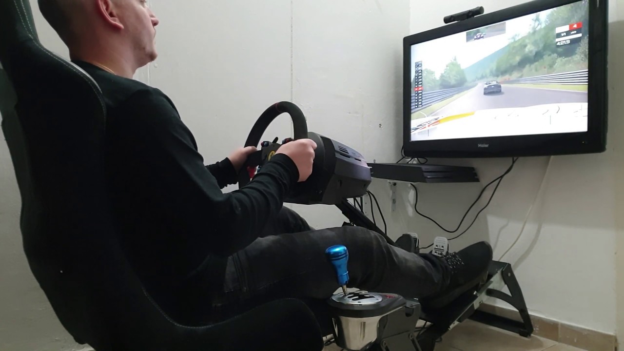 Simulator thrustmaster T300 th8a shifter t3pa pro playseat Assetto corsa sim race