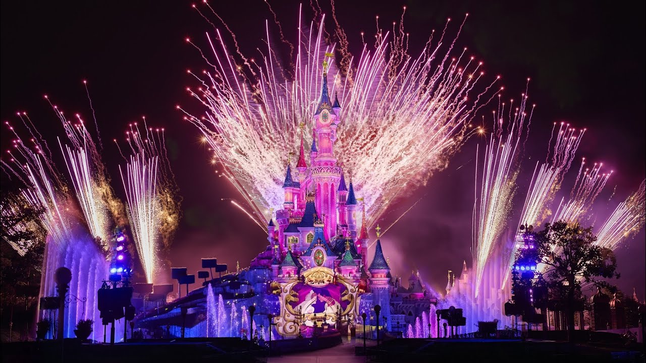 DISNEYLAND PARIS DISNEY TALES OF MAGIC FIREWORKS FULL SHOW