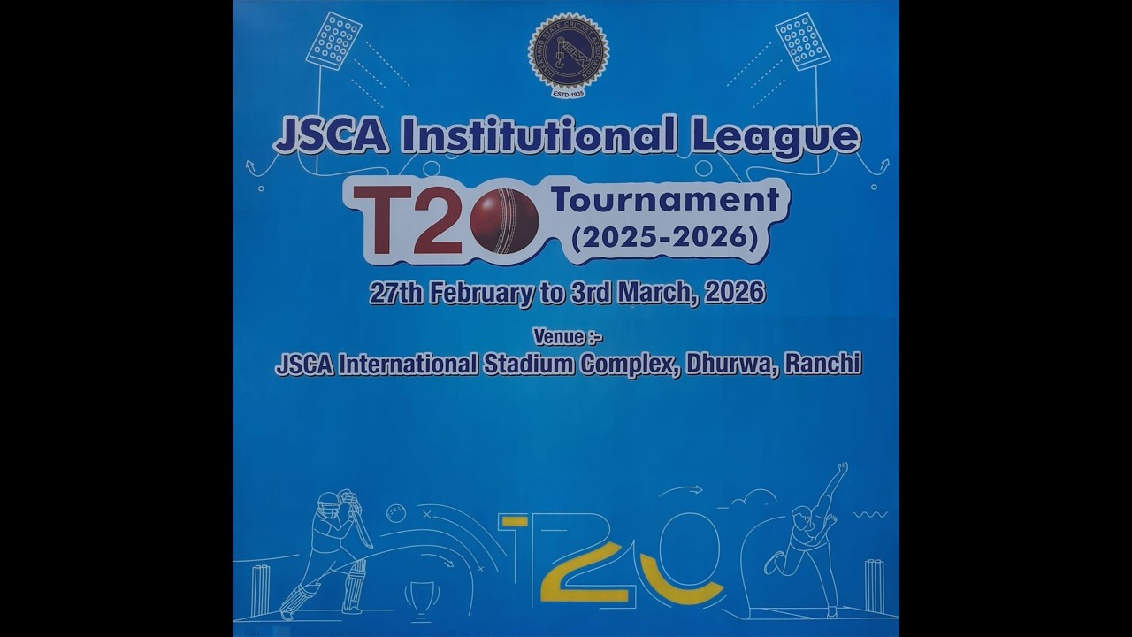 JSCA Institutional League T-20  Final (Tata Steel vs Sail) 03.03.2026
