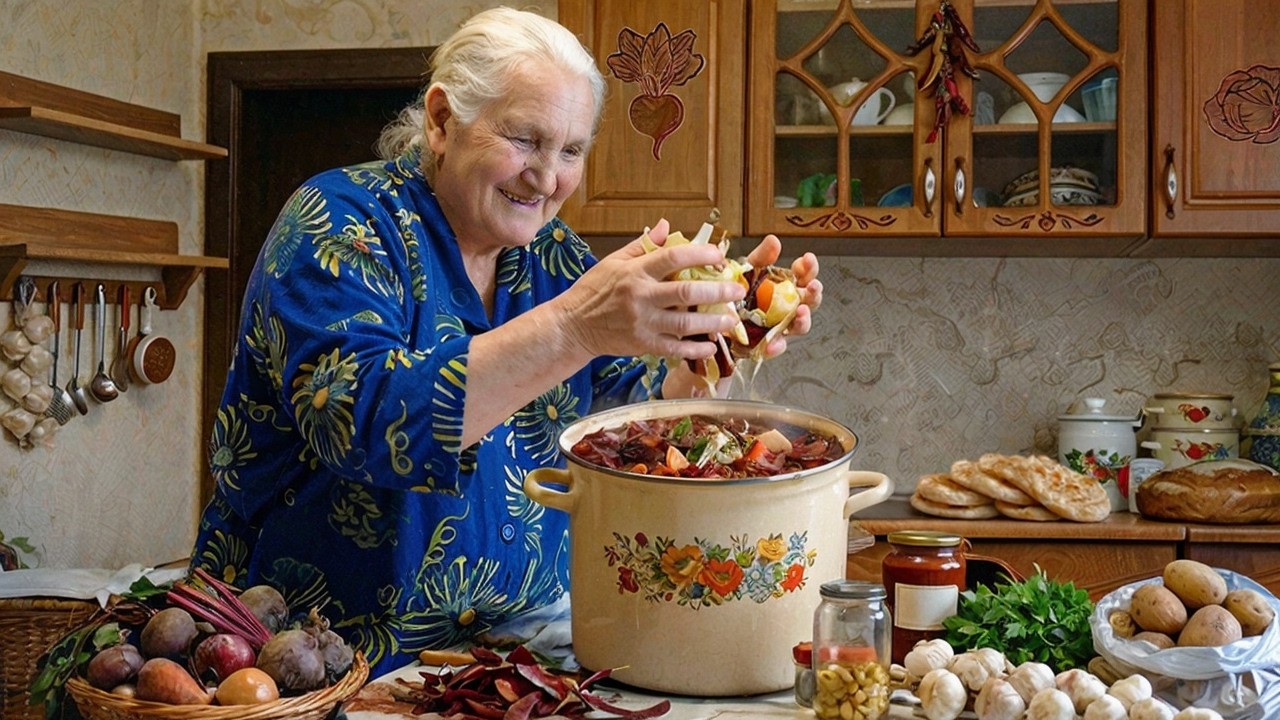 Carpathian mountains cooking &mdash; Life of an 85-Year-Old Grandma