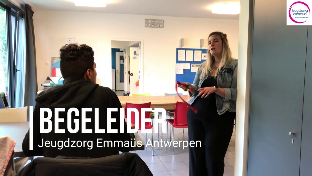Begeleider bij Jeugdzorg Emmaüs Antwerpen
