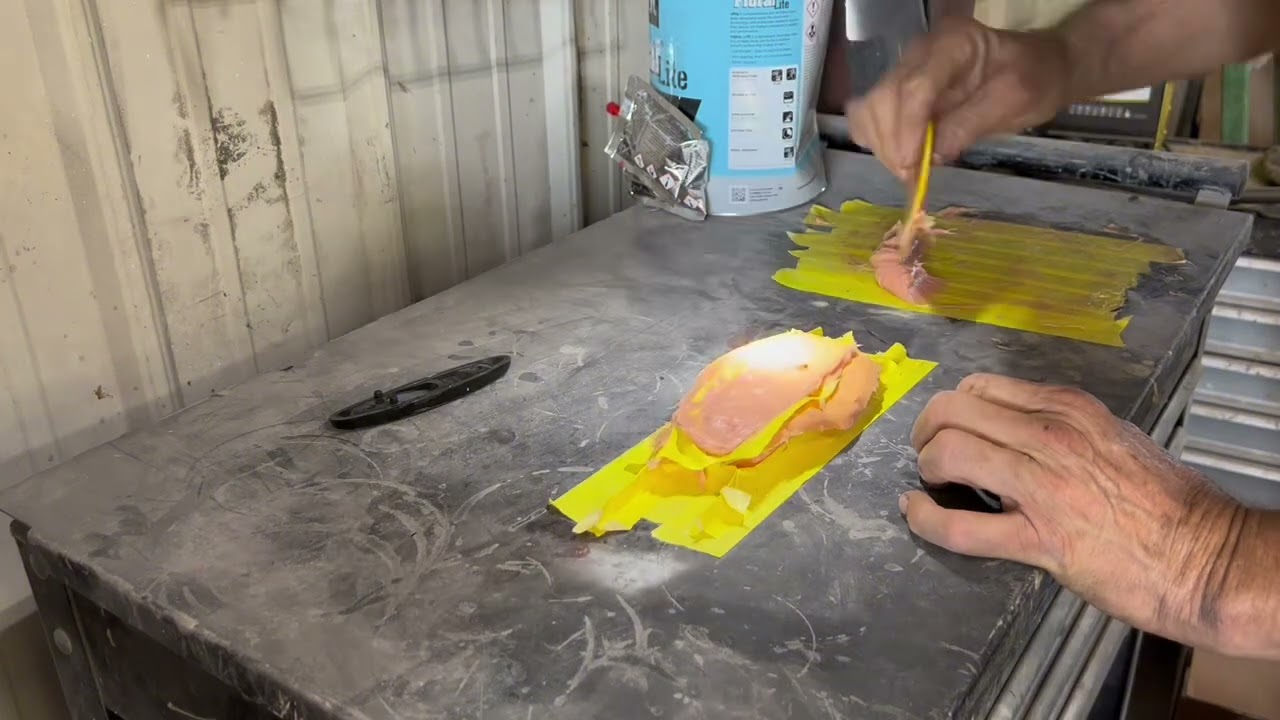 CREATING RARE PART WITH FIBRAL LITE👍💪🏼 How To Make Custom Pieces For Car Body Repair Easy Techniques