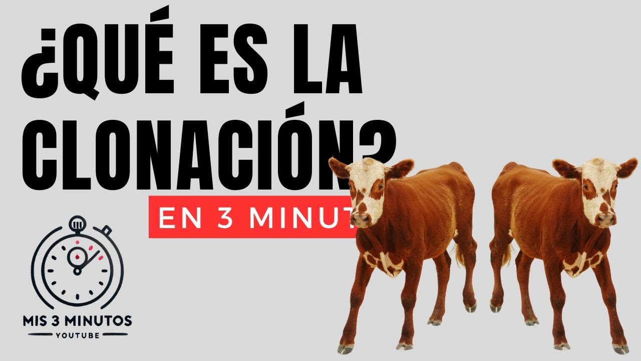 &iquest;Qu&eacute; es la Clonaci&oacute;n? En mis 3 Minutos.