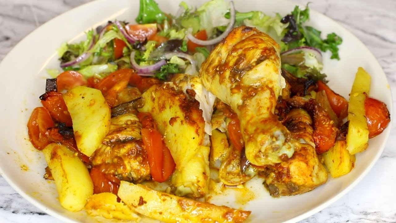 THIS IS MY TASTIEST CHICKEN WITH POTATOES I'VE EVER EATEN! I COOK 3 TIMES A WEEK!😏ASMR COOKING