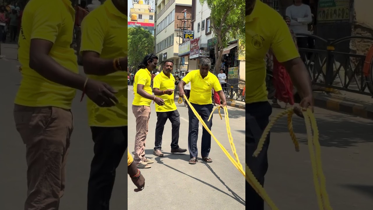 World Tallest Chariots Of Madduramma Devi | Balaji Talkies | #huskur #jatre