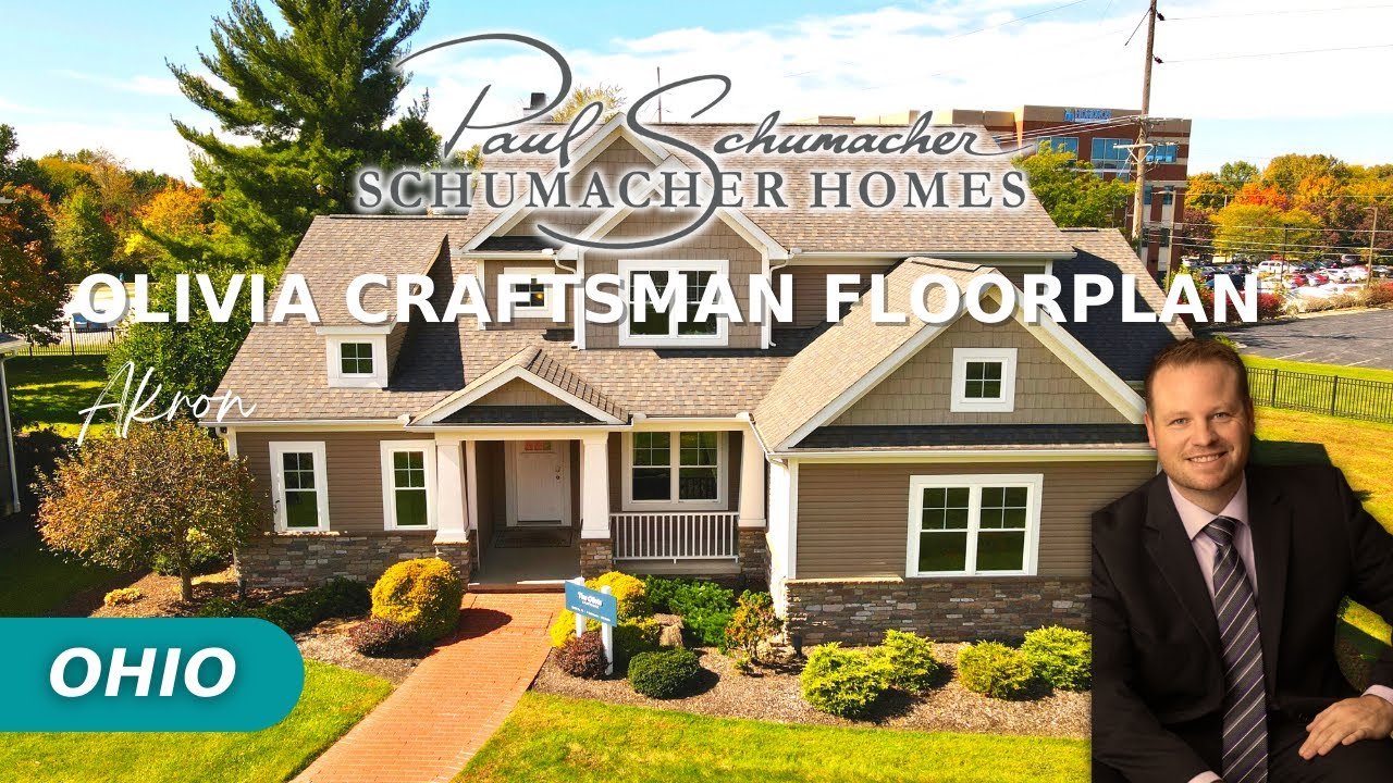 Akron, Ohio | Schumacher Homes | 2,786 SF | Olivia Craftsman
