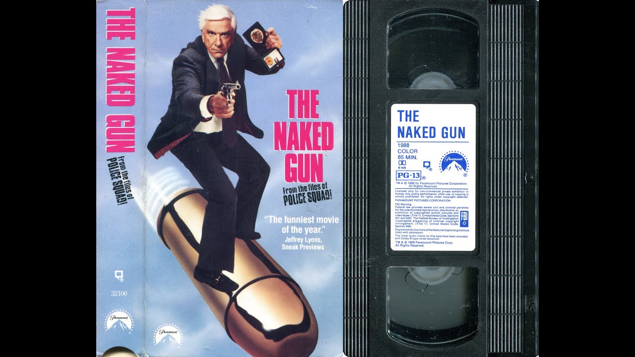 Opening/Closing to The Naked Gun: From the Files of Police Squad! (US VHS; 1989)