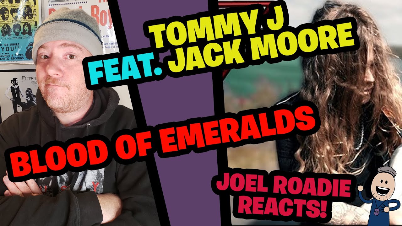 Tommy Johansson | BLOOD OF EMERALDS (Gary Moore) feat. Jack Moore - Roadie Reacts