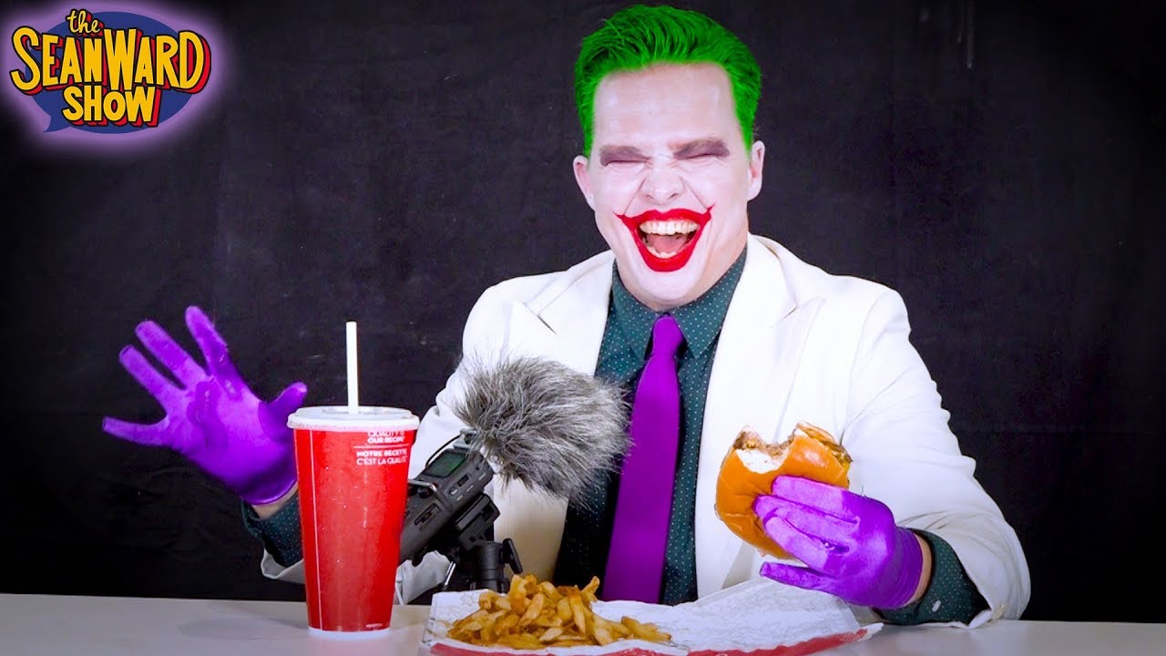 Joker ASMR Food edition - Eating Noises, Crinkling, Soft Voice, Laughter (PARODY)