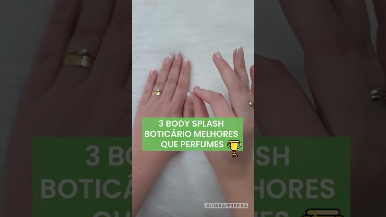 3 Body Splash BOTIC&Aacute;RIO Melhores Que Perfumes