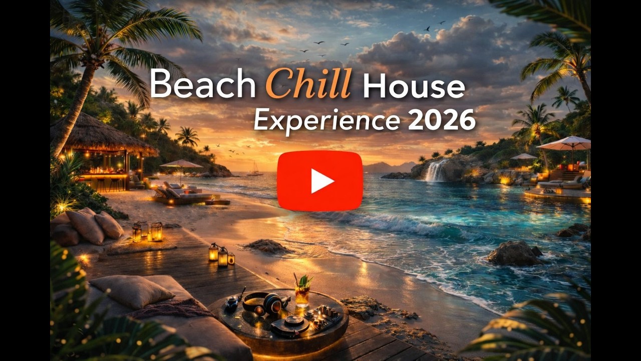 Beach Chill House Experience 2026 🌅🏖   I  Relax & Unwind