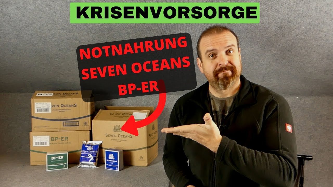 Krisenvorsorge - Notnahrung Seven Oceans und BP-ER + Rabatt für euch!