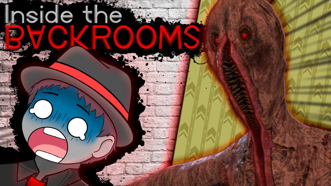 A CARA DE B* ME ASSUSTOU | Inside The Backrooms [PARTE 1]