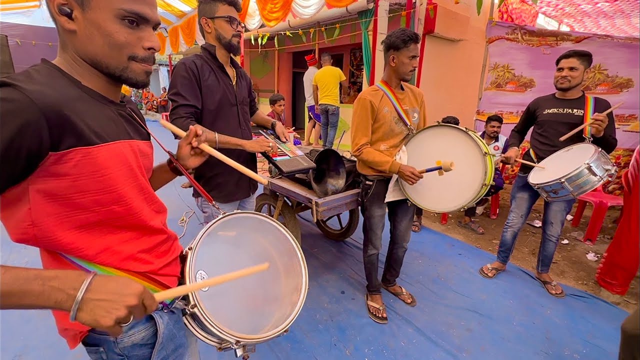 Drummer आणि 🎹 चा दरवेळेस काहीतरी नविन असते च वाजवन | Sai Swar band Satpati Palghar | 🎹 Vaibhav