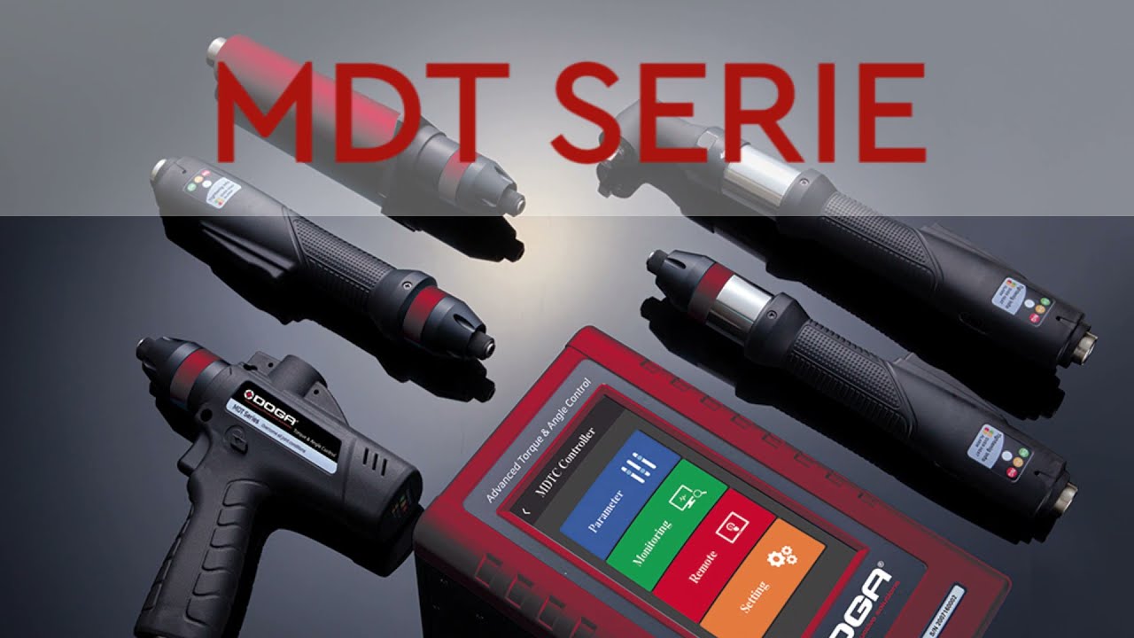 Transducerized electric screwdriver - MDT serie